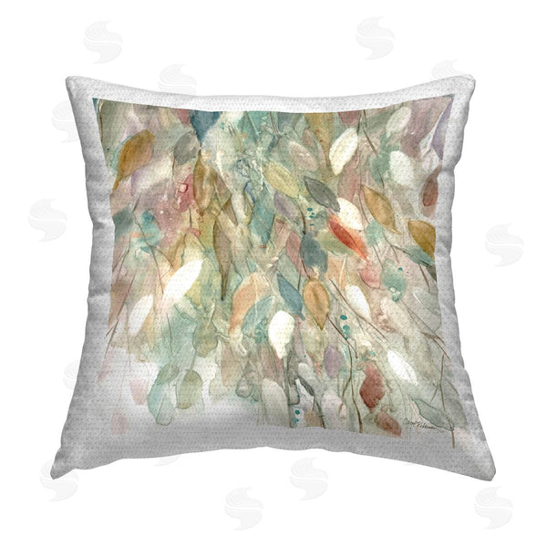 Stupell Industries Carol Robinson | Raining Cascade Of Shapes Printed Throw Pillow