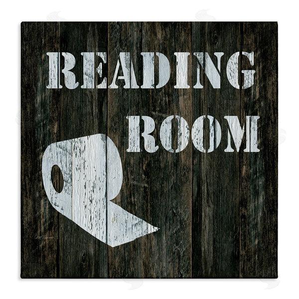 stupell industries Carol Robinson | Reading Room Phrase Rustic Bathroom Toilet Paper Wall Art