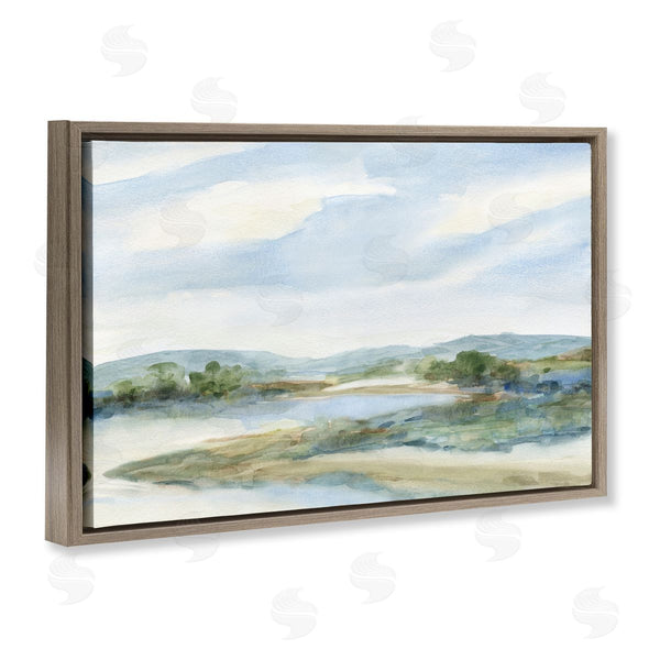 Stupell Industries Carol Robinson | River Bend Scenery Abstract