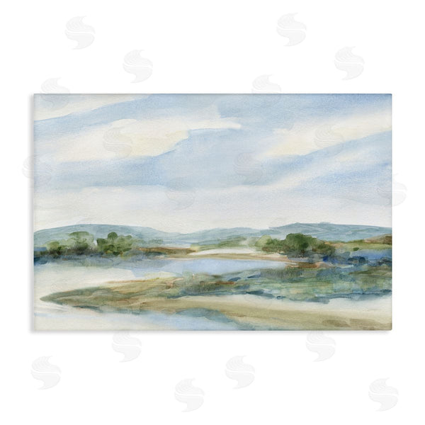 stupell industries Carol Robinson | River Bend Scenery Abstract