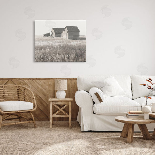 Stupell Industries Carol Robinson | Rural Barn Grassland Field Wall Art