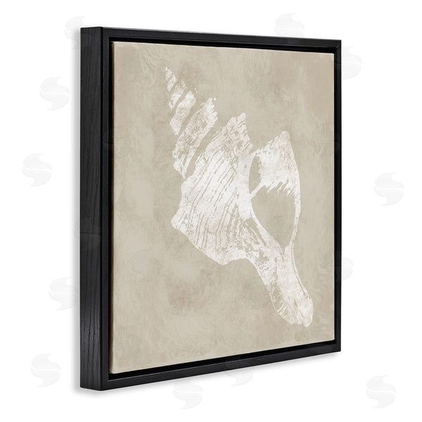Stupell Industries Carol Robinson | Rustic Distressed Conch Wall Art