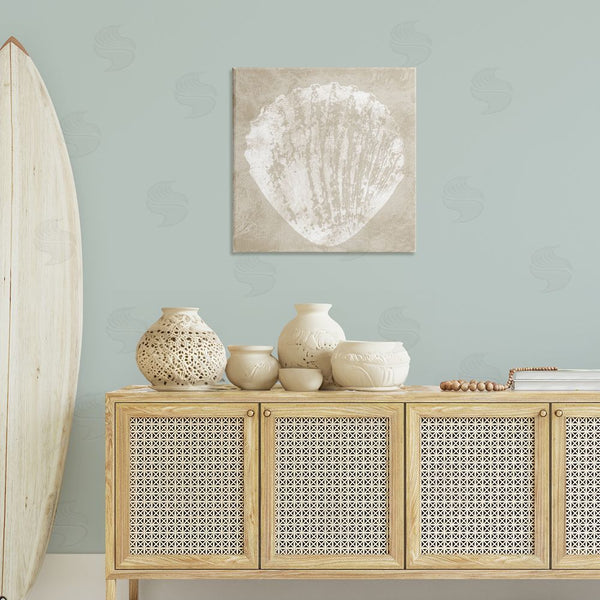 Stupell Industries Carol Robinson | Rustic Distressed Seashell Wall Art