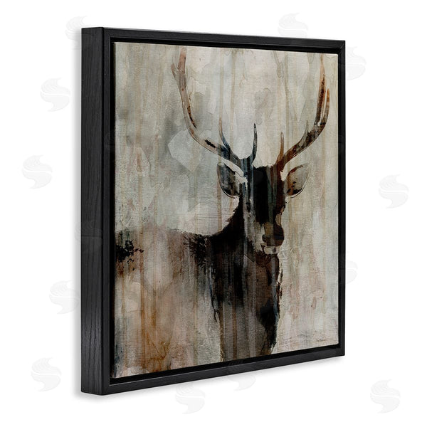 Stupell Industries Carol Robinson | Rustic Elk Mirage