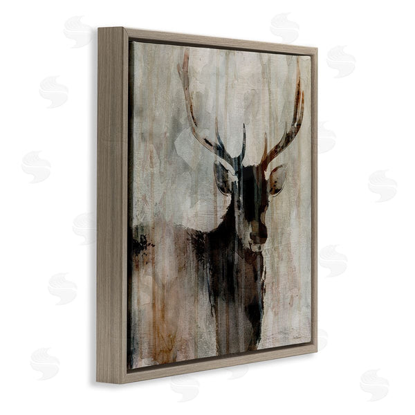Stupell Industries Carol Robinson | Rustic Elk Mirage