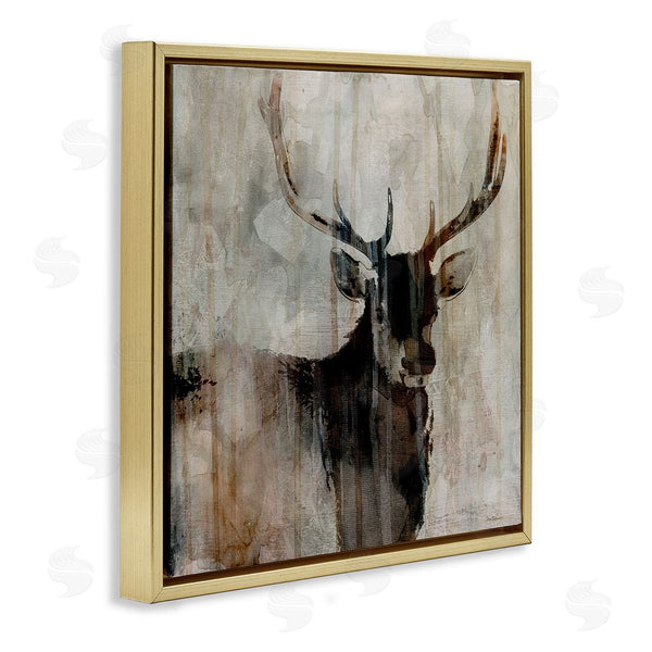 Stupell Industries Carol Robinson | Rustic Elk Mirage