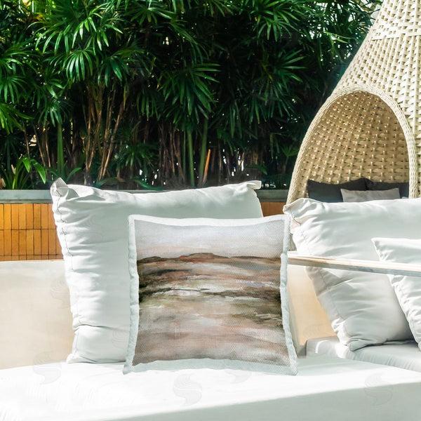 Stupell Industries Carol Robinson | Rustic Faded Desert View Printed Throw Pillow