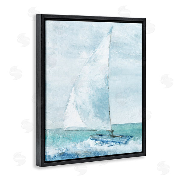 Stupell Industries Carol Robinson | Sailboat With Curved Mast