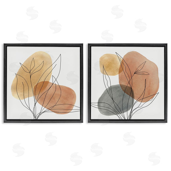 Stupell Industries Carol Robinson | Simple Neutral Southwestern Botanicals Wall Art