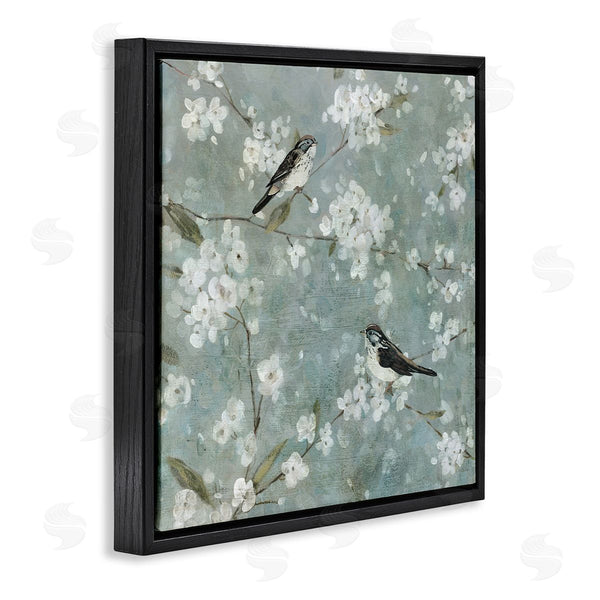 Stupell Industries Carol Robinson | Sparrows & Cherry Blossoms