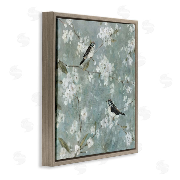 Stupell Industries Carol Robinson | Sparrows & Cherry Blossoms