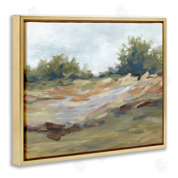 Stupell Industries Carol Robinson | Still Autumn Brushed Landscape