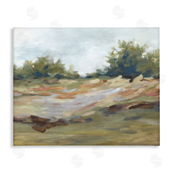 stupell industries Carol Robinson | Still Autumn Brushed Landscape