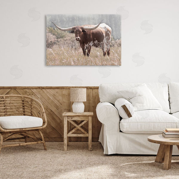 Stupell Industries Carol Robinson | Texas Longhorn Photograph