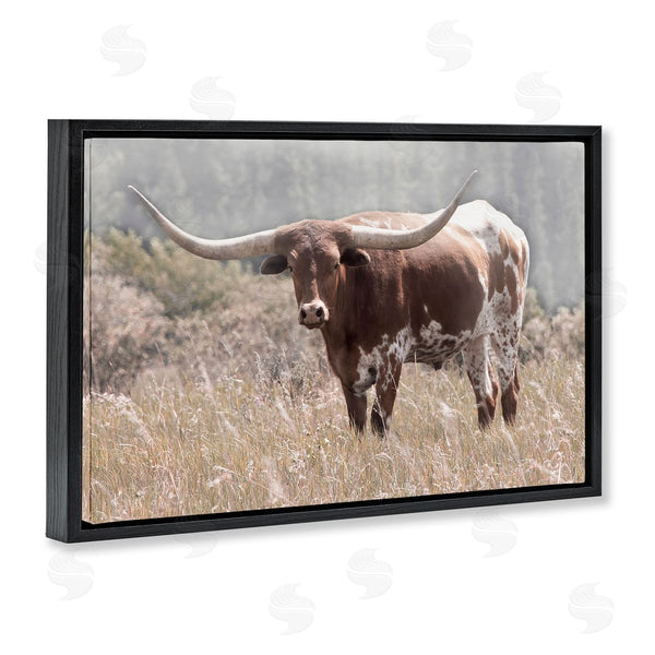 Stupell Industries Carol Robinson | Texas Longhorn Photograph