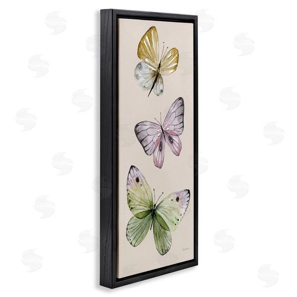 Stupell Industries Carol Robinson | Three Timeless Butterflies Wall Art