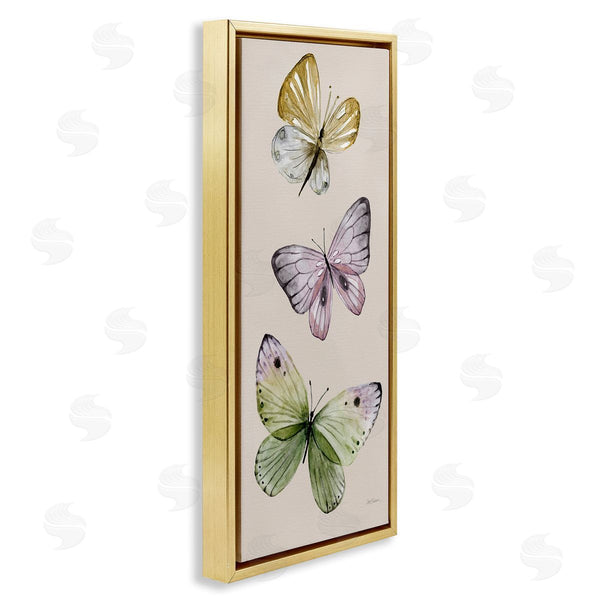 Stupell Industries Carol Robinson | Three Timeless Butterflies Wall Art