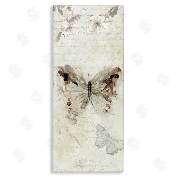stupell industries Carol Robinson | Timeless Butterflies with Cursive Wall Art