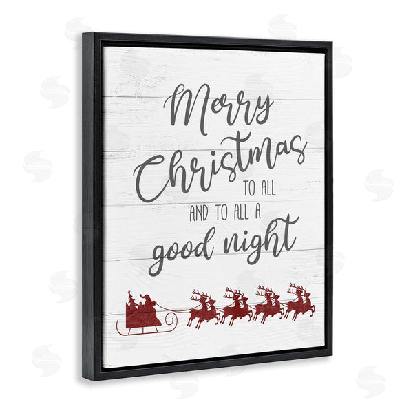 Stupell Industries Carol Robinson | To All A Good Night Christmas
