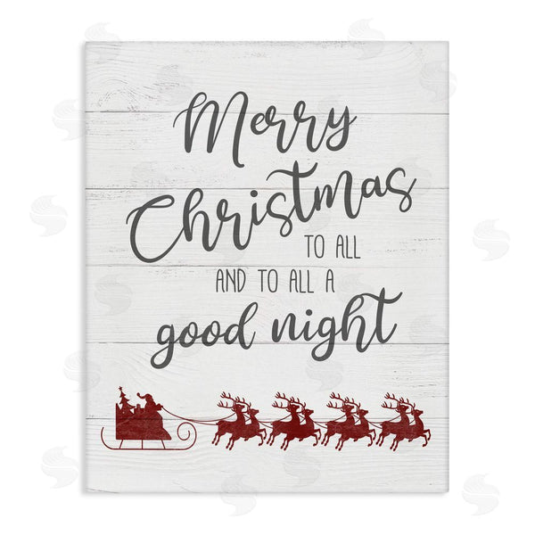 stupell industries Carol Robinson | To All A Good Night Christmas