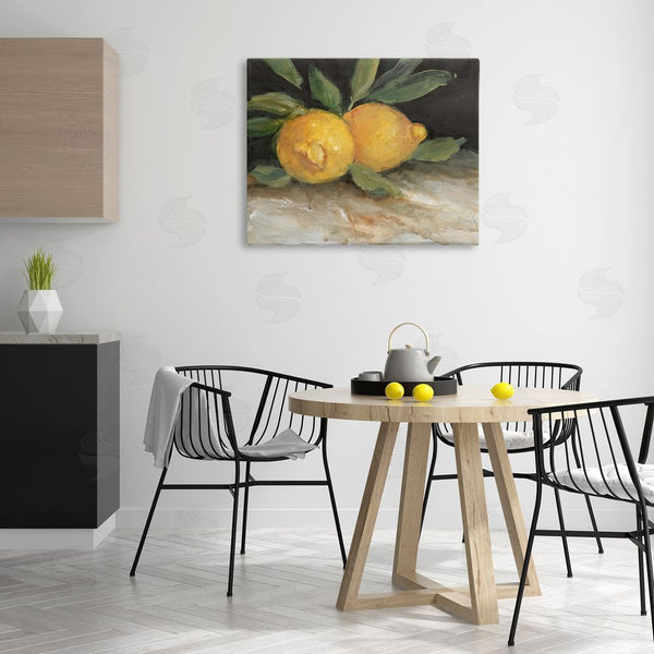 Stupell Industries Carol Robinson | Traditional Lemons Duo Wall Art