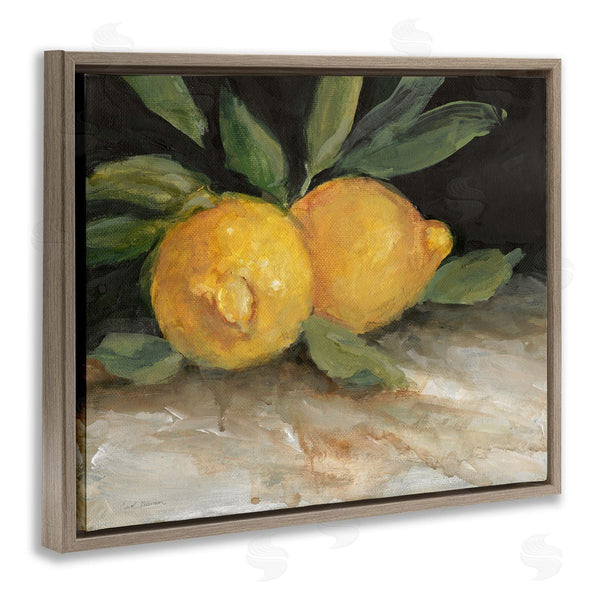 Stupell Industries Carol Robinson | Traditional Lemons Duo Wall Art
