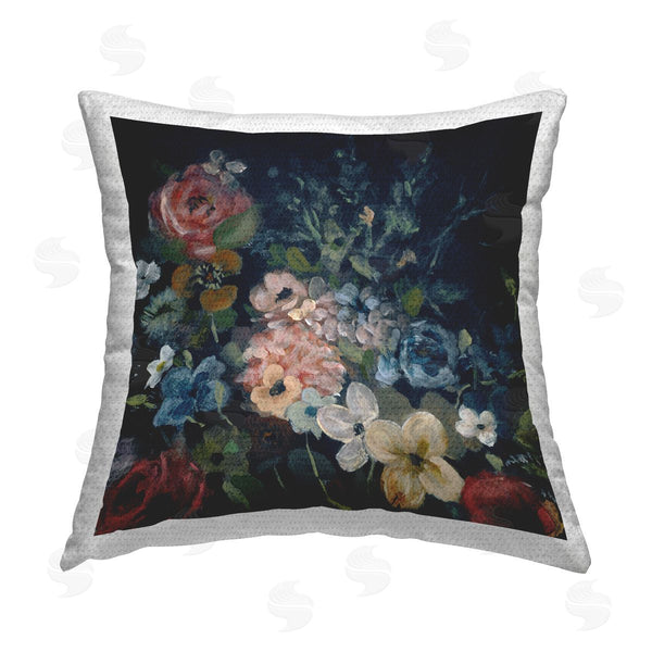 Stupell Industries Carol Robinson | Traditional Mixed Bouquet Printed Throw Pillow