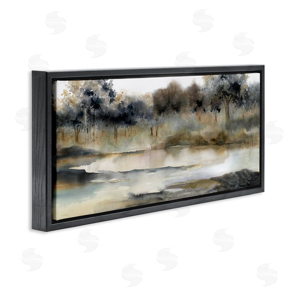 Stupell Industries Carol Robinson | Trees By Lakeside Landscape Wall Art