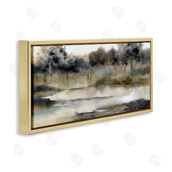 Stupell Industries Carol Robinson | Trees By Lakeside Landscape Wall Art