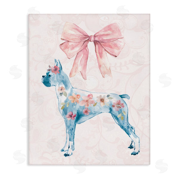 stupell industries Carol Robinson | Trendy Floral Dog