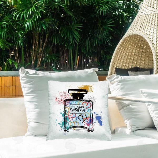 Stupell Industries Carol Robinson | Urban Mod Perfume Printed Throw Pillow