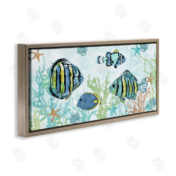 Stupell Industries Carol Robinson | Various Fish Underwater Wall Art