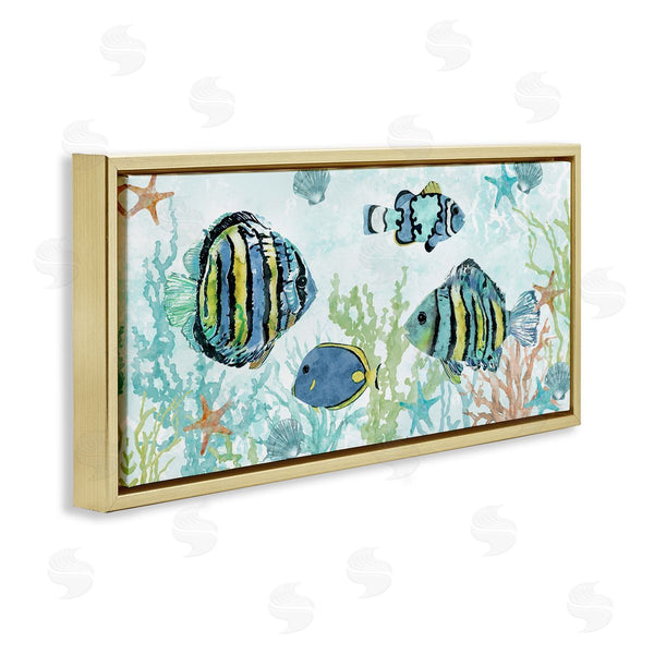 Stupell Industries Carol Robinson | Various Fish Underwater Wall Art