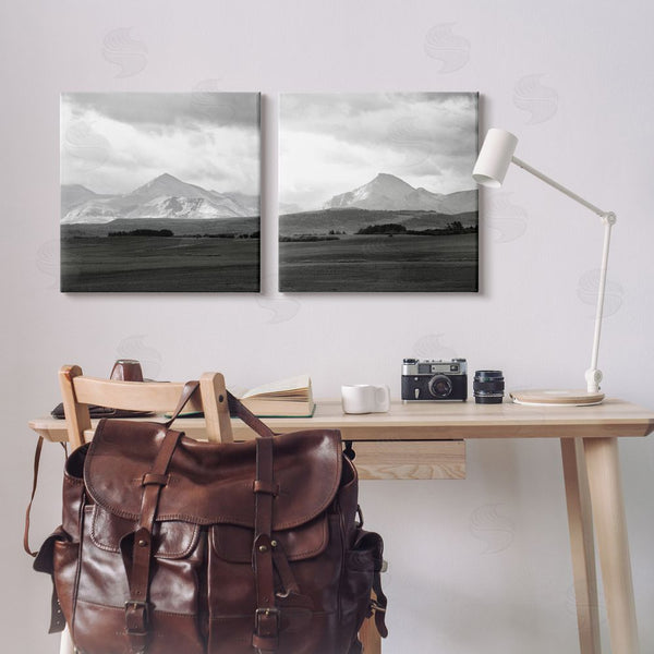Stupell Industries Carol Robinson | Vast Rural Mountain Peaks Wall Art