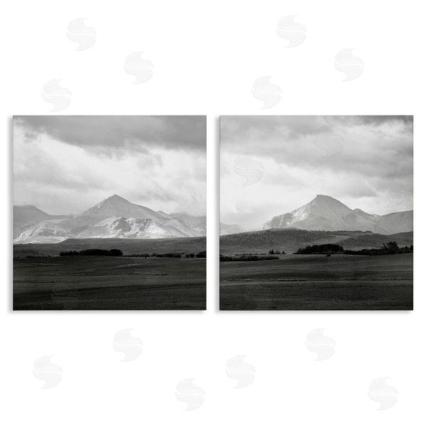 stupell industries Carol Robinson | Vast Rural Mountain Peaks Wall Art