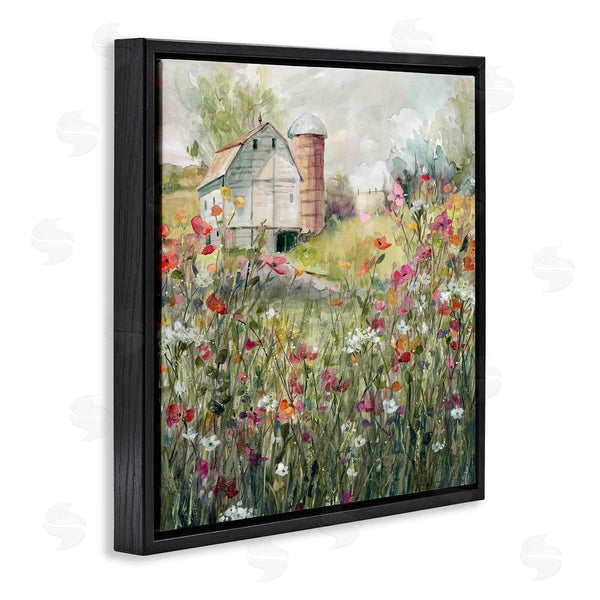 Stupell Industries Carol Robinson | Vibrant Meadow & Barn