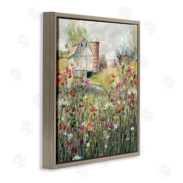 Stupell Industries Carol Robinson | Vibrant Meadow & Barn