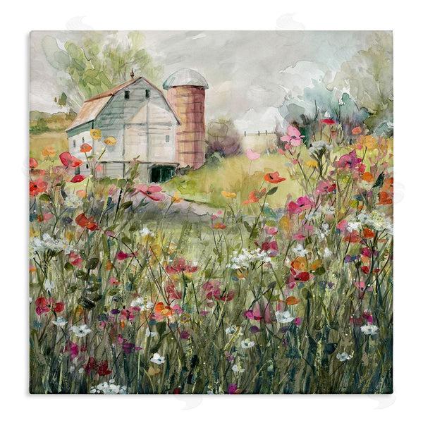 stupell industries Carol Robinson | Vibrant Meadow & Barn