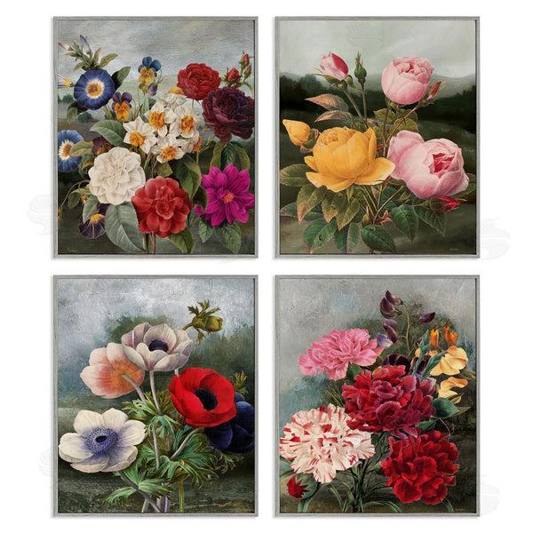 Stupell Industries Carol Robinson | Vintage Cottage Blooms Wall Art
