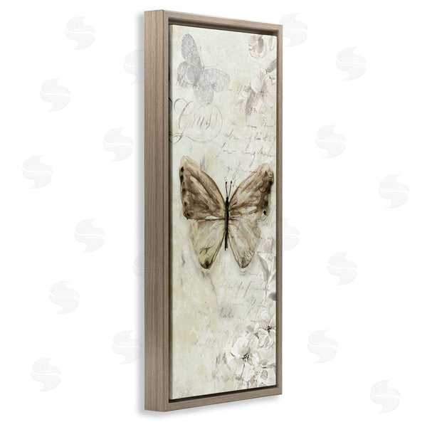 Stupell Industries Carol Robinson | Vintage Patterned Butterfly Wall Art
