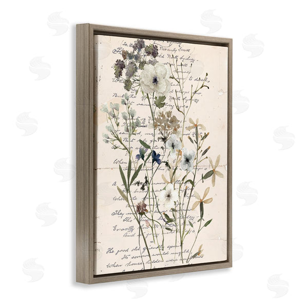Stupell Industries Carol Robinson | Vintage Pressed Flowers