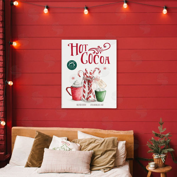 Stupell Industries Carol Robinson | Vintage Winter Hot Cocoa Wall Art