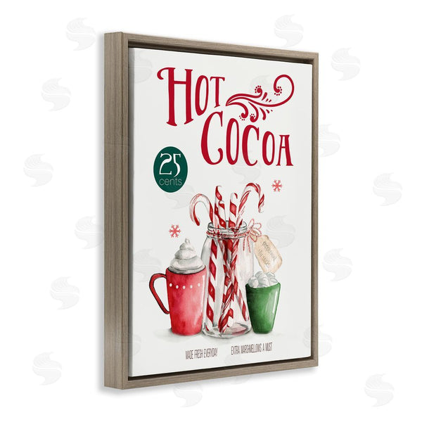 Stupell Industries Carol Robinson | Vintage Winter Hot Cocoa Wall Art