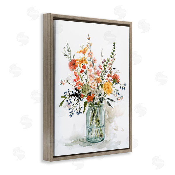 Stupell Industries Carol Robinson | Warm Summer Floral Bouquet