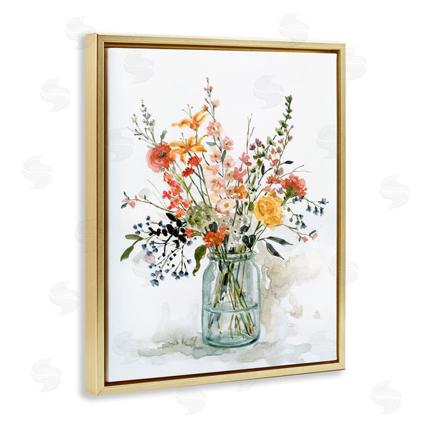 Stupell Industries Carol Robinson | Warm Summer Floral Bouquet