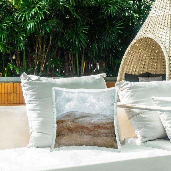 Stupell Industries Carol Robinson | Welcome Rain Landsacpe Printed Throw Pillow