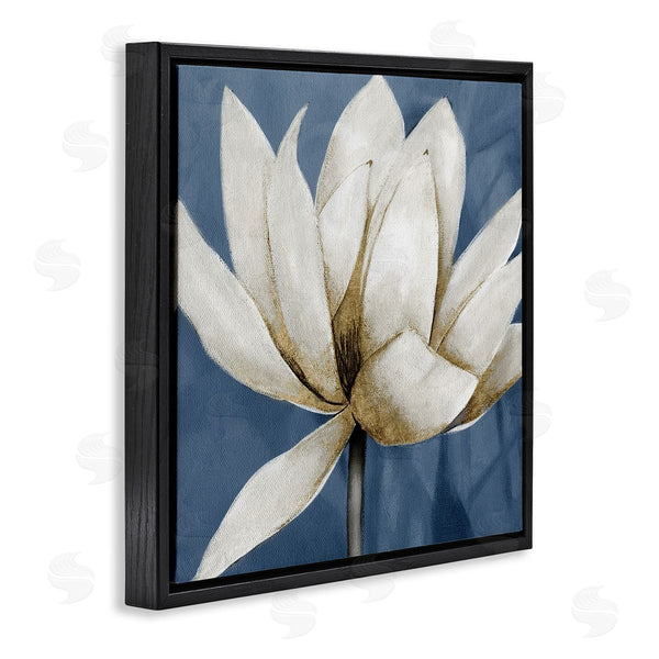 Stupell Industries Carol Robinson | White Lotus Blooms