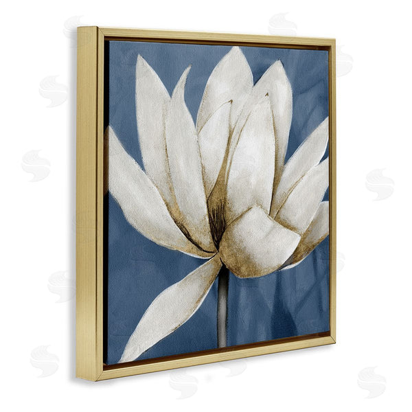 Stupell Industries Carol Robinson | White Lotus Blooms