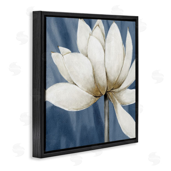 Stupell Industries Carol Robinson | White Lotus Petals