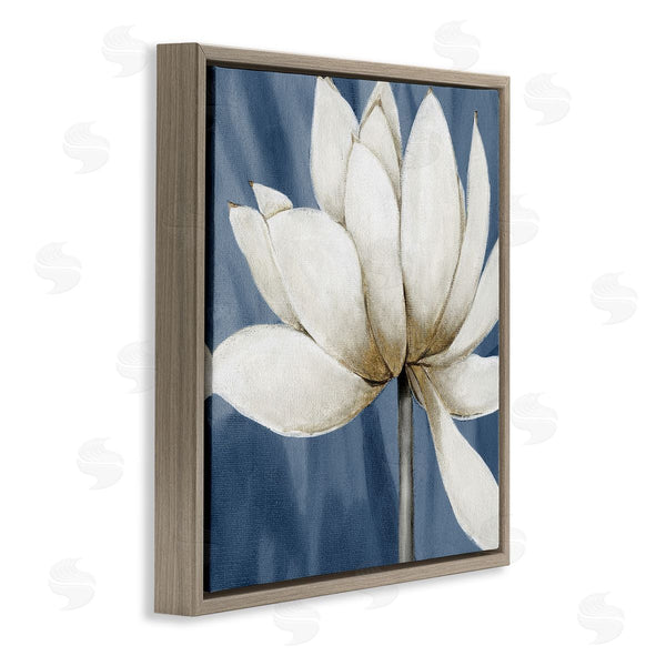 Stupell Industries Carol Robinson | White Lotus Petals